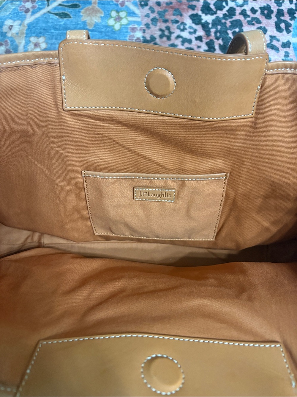 〰️ j. mclaughlin tote bag, like new - Picture 2 of 6